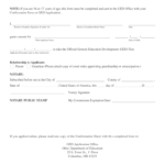 Ohio Age Waiver Form And A Signed Parental Consent Form Fill Out