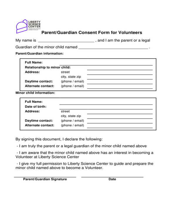 Pakistan Visa Parent Consent Form 2022 Printable Consent Form 2022