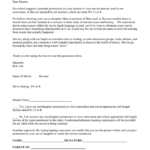 Permission Slip Template Download Free Documents For PDF Word And Excel
