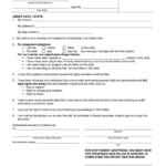 Printable Affidavit Of Voluntary Relinquishment Of Parental Rights Form