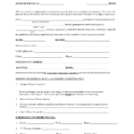 Printable Medical Consent Form Pdf Multiple Children Printable Forms