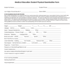 Red Cross Physical Form Fill Online Printable Fillable Blank