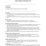 Sample Parental Consent Smith College Doc Template PdfFiller
