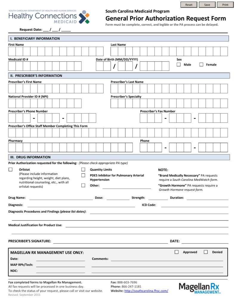 Sc Medicaid Application Form Printable Printable Forms Free Online