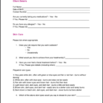 Skin Treatment Consent PDF Free Printable PDF Download