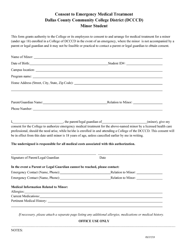 State Of Indiana Parental Consent Form For Medical Treatment 2024 