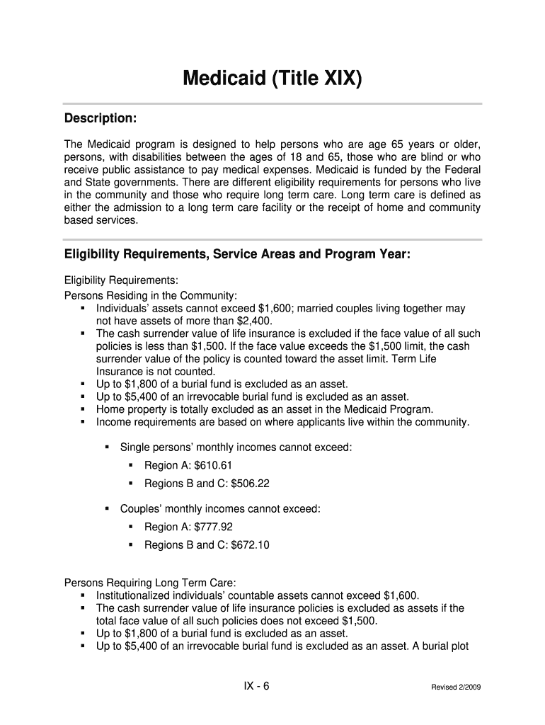 Title 19 Medicaid Fill Out Sign Online DocHub