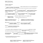 Travel Consent Form Download Printable PDF English Spanish