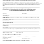 Union County Public Schools Medication Consent Form 2022 Printable