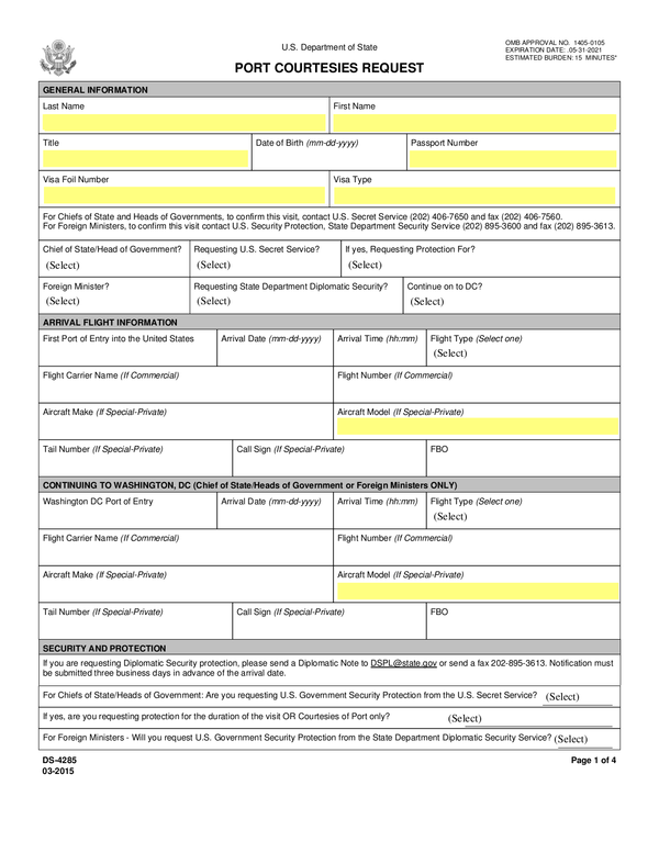 Us State Department Child Travel Consent Form 2024 Printable Consent 